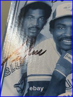 George Bell Lloyd Moseby Jessie Barfield SIGNED Blue Jays Bobblehead New In Box