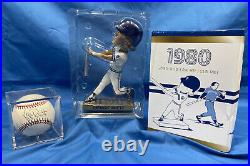 George Brett Kansas City Royals 1980 Bobble Head & George Brett Autographed Ball