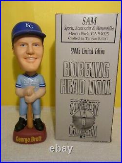 George Brett RARE Powder Blue, SAM Bobblehead MINT NIB