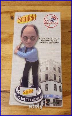 George Costanza Bobblehead MINT New York Yankees SGA 7/5/24 Seinfeld Giveaway