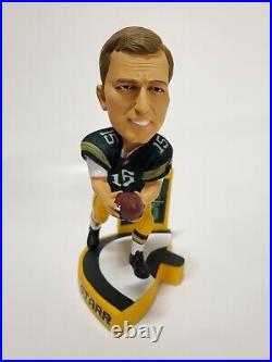 Green Bay Packers Triple QB Bobblehead Set Aaron Rodgers Brett Favre Bart Starr