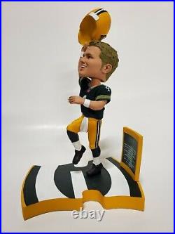 Green Bay Packers Triple QB Bobblehead Set Aaron Rodgers Brett Favre Bart Starr