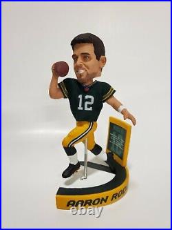 Green Bay Packers Triple QB Bobblehead Set Aaron Rodgers Brett Favre Bart Starr