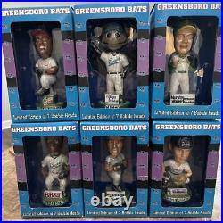 Greensboro Bats Limited Edition Of 7 Bobble Heads