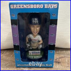 Greensboro Bats Limited Edition Of 7 Bobble Heads