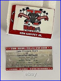Griffey Jr 2016 bobblehead Lake Elsinore Withticket, Original Box, Never Displayed