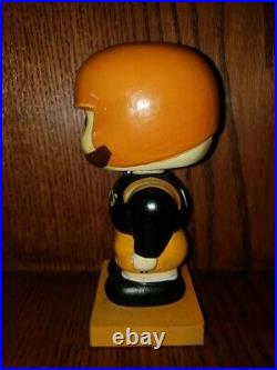 Hamilton Tiger Cat Bobblehead/Bobbing Head/Nodder Wood Base Original