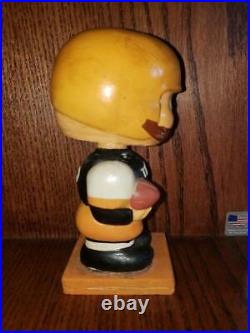 Hamilton Tiger Cat Bobblehead/Bobbing Head/Nodder Wood Base Original