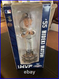 Hideki Matsui 2009 World Series MVP Bobble head Forever Collectible New 10.5
