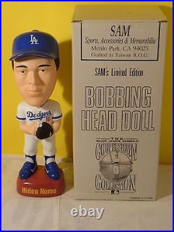 Hideo Nomo SAM Bobblehead MINT NIB