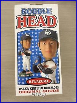 Hisashi Iwakuma BOBBLE HEAD Figure Japan Osaka Kintetsu Buffalose Baseball team