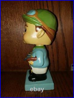 Horse Racing Jockey Nodder/Bobblehead/Bobbing Head Mint and Original