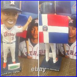 Houston Astros Hispanic Heritage Bobblehead 9/23/2023 Altuve & Pena SGA Set of 5