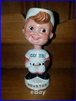 Houston Colts Mini Baseball Nodder Bobbin Head Bobbing Head Mint 1962