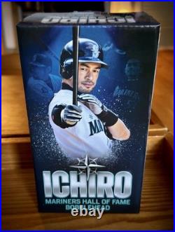 Ichiro Suzuki Bobblehead 2022 Mariners HOF Induction Sp. Ed. New In Box Rare