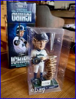 Ichiro Suzuki Bobblehead 2022 Mariners HOF Induction Sp. Ed. New In Box Rare
