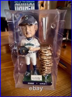 Ichiro Suzuki Bobblehead 2022 Mariners HOF Induction Sp. Ed. New In Box Rare Ichiro Suzuki Bobblehead 2022 Mariners HOF Induction Sp. Ed. New In Box Rare