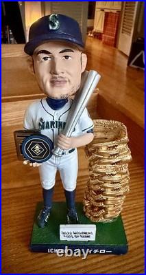 Ichiro Suzuki Bobblehead 2022 Mariners HOF Induction Sp. Ed. New In Box Rare Ichiro Suzuki Bobblehead 2022 Mariners HOF Induction Sp. Ed. New In Box Rare