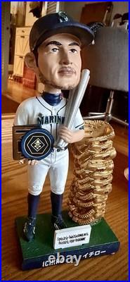 Ichiro Suzuki Bobblehead 2022 Mariners HOF Induction Sp. Ed. New In Box Rare