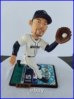 Ichiro Suzuki Bobblehead Mariners Forever Collectibles Only 100 Made Large Sized