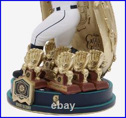 Ichiro Suzuki Seattle Mariners 10x Gold Glove Award Bobblehead NIB Ltd Edition