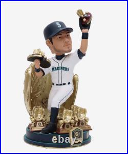 Ichiro Suzuki Seattle Mariners 10x Gold Glove Award Bobblehead NIB Ltd Edition