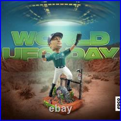 Ichiro Suzuki Seattle Mariners Area 51 Bobblehead! NIB IN HAND! Ltd Ed of 151