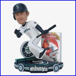 Ichiro Suzuki Seattle Mariners Sports Illustrated Cover Bobblehead MLB Baseball