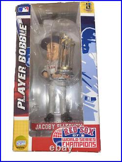 JACOBY ELLSBURY Boston Red Sox Bobble Head 2007 World Series Champs Trophy MLB