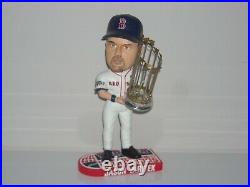 JASON VARITEK Boston Red Sox Bobble Head 2007 World Series Champs Trophy MLB