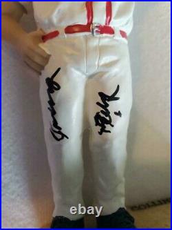 JOHNNY PESKY Autographed Pesky Pole Bobblehead Boston Red Sox SGA