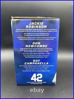 Jackie Robinson, Newcombe, Campanella Statue 2013 SGA See Description