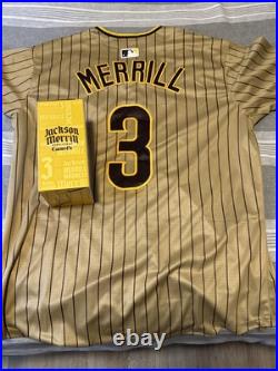 Jackson Merrill Bobblehead And Replica Jersey (XL) San Diego Padres