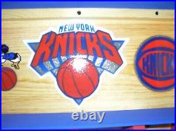 Jalen Brunson Bobble heads New York Knicks display case shipped dis-assembled