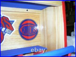 Jalen Brunson Bobble heads New York Knicks display case shipped dis-assembled