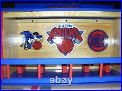 Jalen Brunson Bobble heads New York Knicks display case shipped dis-assembled
