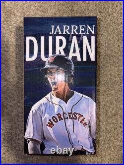 Jarren Duran Bobblehead Boston Worcester Red Sox 2022 with Voice Chip ALL STAR SGA