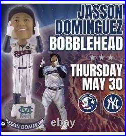 Jasson Dominguez Somerset Patriots Bobble Head 5/30/24 SGA New Yankees