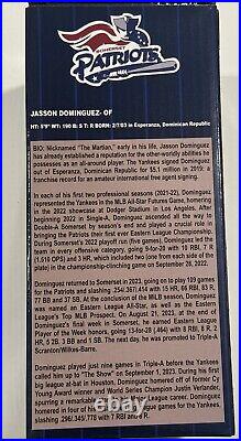 Jasson Dominguez Somerset Patriots Bobble Head 5/30/24 SGA New Yankees