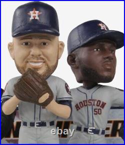 Javier & Neris & Pressly Houston Astros Combined No Hitter Mini Bobblehead Scene