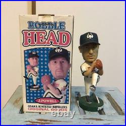 Jeremy Powell Osaka Kintetsu Buffaloes Baseball Bobble Heads Vintage From Japan