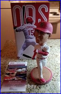 Jim Edmonds Autographed Signed Bobblehead SGA 2014 St Louis Cardinals JSA COA