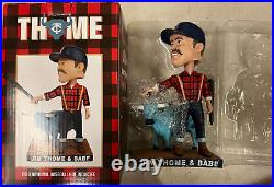 Jim Thome Bunyan Babe the Blue Ox Bobblehead Twins Special Ticket & Indians HOF
