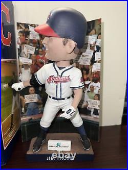 Jim Thome Bunyan Babe the Blue Ox Bobblehead Twins Special Ticket & Indians HOF