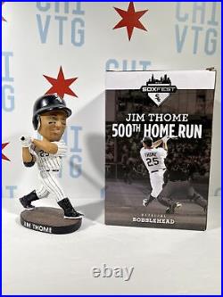 Jim Thome / Chicago White Sox / 2017 SoxFest Bobblehead / 500 HR / AUTOGRAPHED