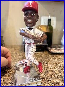 Jimmy Rollins Limited Edition Platinum Series Bobble Head Player Bobble Forever