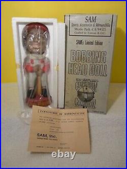 Joe Morgan MLB SAM Bobblehead MINT NIB withCOA