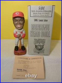 Joe Morgan MLB SAM Bobblehead MINT NIB withCOA