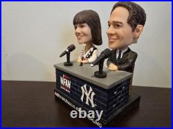 John Sterling & Suzyn Waldman WFAN New York Yankees Talking Bobblehead 8/19/22