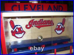 José Ramírez bobble head Cleveland Indians display case with Sliding doors José Ramírez bobble head Cleveland Indians display case with Sliding doors